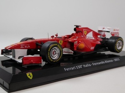 Ixo Die Cast F1 Ferrari 150 Italia #5 Fernando Alonso 2011 1/24