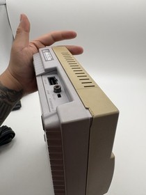 Super Nintendo SNES Console W/ Cables & Controller - Tested & Works Yellowed