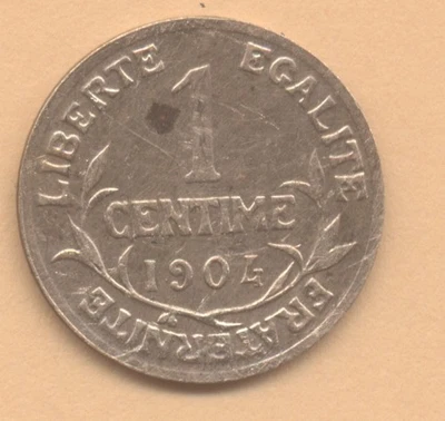 1 CENTIME 1904 TB/TTB DANIEL DUPUIS - Photo 1/2