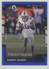 2017 Panini Donruss Press Proof Blue Robert Woods #51 fm0