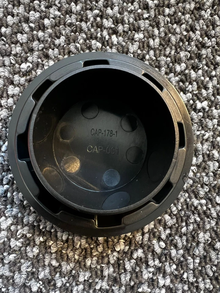 1x 154mm Black Centre Cap For Mercedes AMG Style Wheels - Image 4 of 4