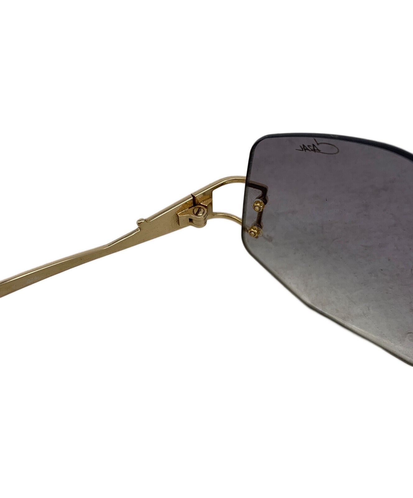 CAZAL 933 Women's Sunglasses Burberry Trench Coat Gold Used - Includes Case thumbnail 5