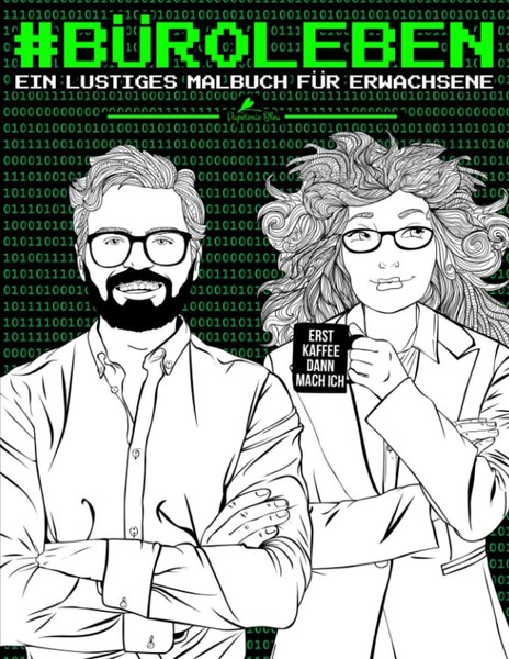Malbuch FüR Erwachsene, 50 Seiten, Entspannung, Ausmalen, BüRospaß-image