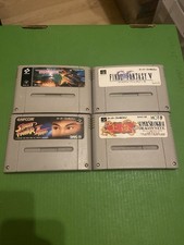 4 Game Super Famicom Bundle Gradius, Street Fighter, Final Fantasy  V NTSCJ SNES