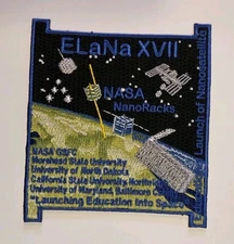 RARE NASA ELaNa XVII Launch Service Program Space PATCH Vintage