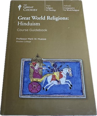 HINDUISM Great World Religions Great Courses DVD Guide Book Teaching Gift SEALED