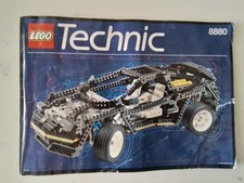 LEGO Technic: Modello: Traffico: Super Car 8880 Solo Istruzioni. (1994)