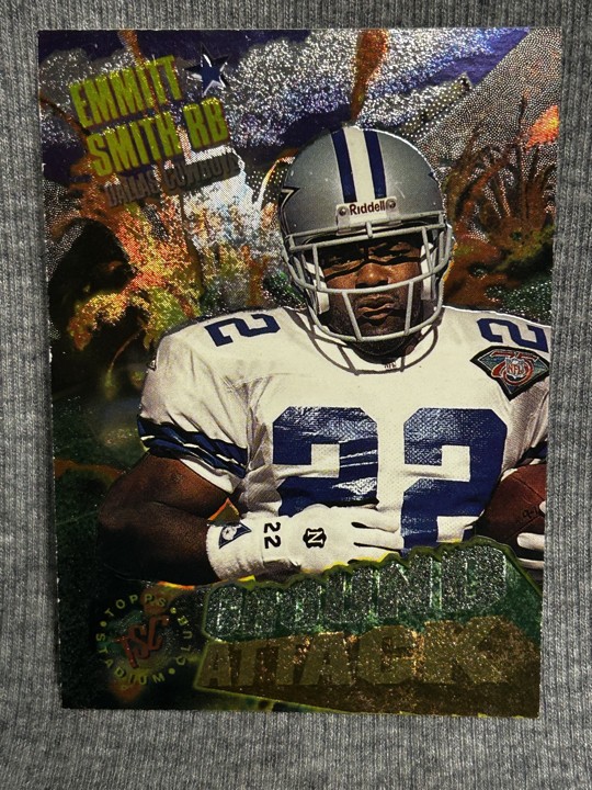 1995 Topps Stadium Club - Ground Attack Emmitt Smith, Daryl Johnston #G1 C509