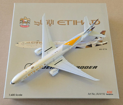1:400 Boeing 777-300ER Etihad Airways A6-ETH Aviation 400 / AV400