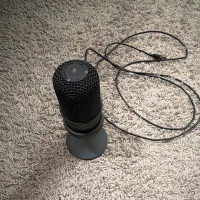 HyperX USB Freestanding Computer Microphone Black with Stand for PC and Laptop