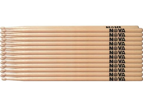1 Brick of 12 Pairs Vic Firth NOVA 5A Drumsticks - WOOD TIP Choice of 3 Colours