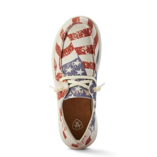 Ariat Ladies Hilo Distressed Flag Patriotic Casual Flats Shoes #10040317 ~ NEW - Picture 6 of 6