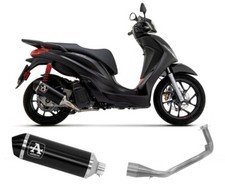 Scarico Completo Arrow Urban Alluminio Nero PIAGGIO Medley 125 S ABS 2020 > 2023