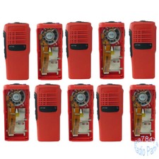 Lot10 Red Replacement Housing Case Cover With Speaker For HT750 Radio PMLN4216