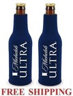 Michelob Ultra 2 Beer Bottle Suit Coolers Koozie Coolie Huggie Mich New