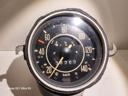 VW Käfer VDO Tacho Tachometer Kombi Instrument Uhr  140 km/h  113957021K