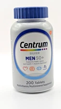 Centrum Silver Men Multivitamin / Multimineral Supplement 200 Tablet