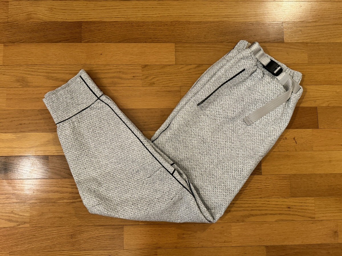 New L Nike Forward Therma Fit ADV Tech Pack Fleece Gray Joggers