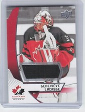 2019 Upper Deck Team Canada Genevieve Lacasse #61 Jersey Relic