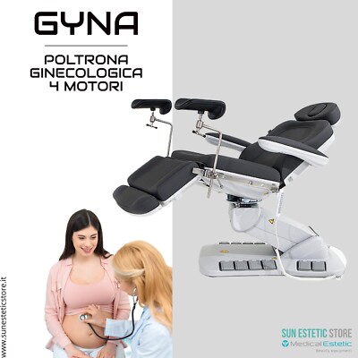 Gyna Poltrona lettino ginecologica elettrica motori studio