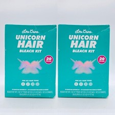 Lot Of 2 Unicorn Hair By Lime Crime 20 Volume Hair Bleach Kit, All Hair Types