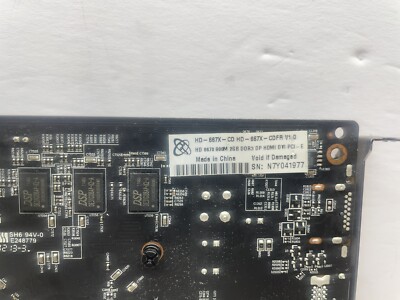 １GB XFX HD-667X-ZH HD667XZHF VPEAC3313PS4 HD 6670 1gb GDDR3 PCIe
