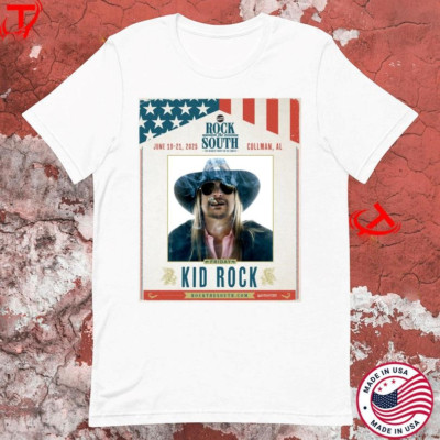 Kid Rock Rock The South The Biggest Party In The South 2025 T-shirts MR629