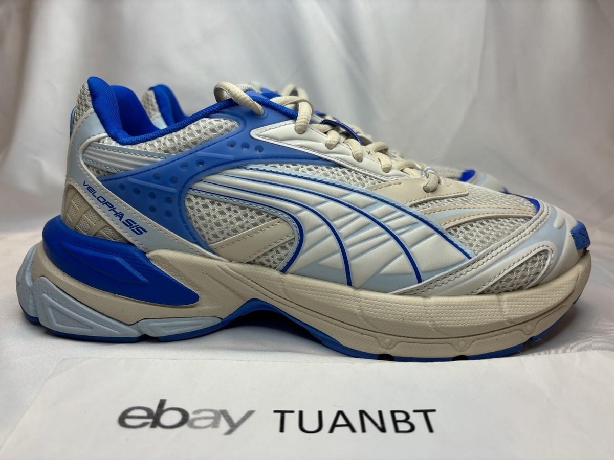 Puma Velophasis Technisch Mens Blue And White Size 9.5 Running Shoes 390932-08 BRAND NEW Puma Velophasis Technisch Men main image 3