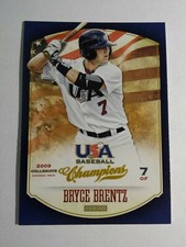 BRYCE BRENTZ 2013 PANINI USA BASEBALL CHAMPIONS CARD # 86 C2964