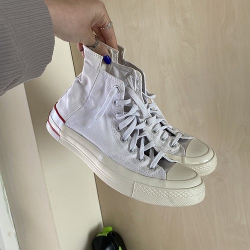white converse trainers size 7