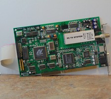 Auravision Philips NTSC PC TV System Capture Card ISA 