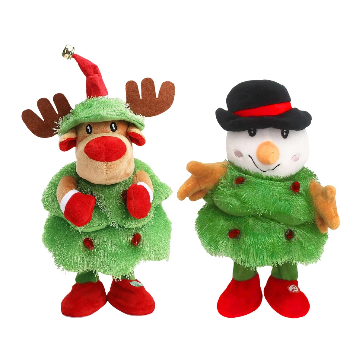 Christmas singing sale plush toys