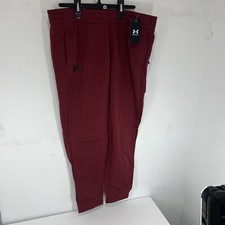 under armour Womens Fleece Maroon Pants Size Large