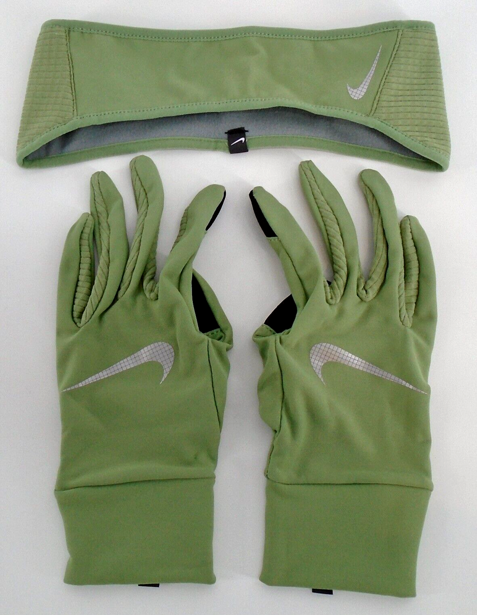 nike gloves and headband