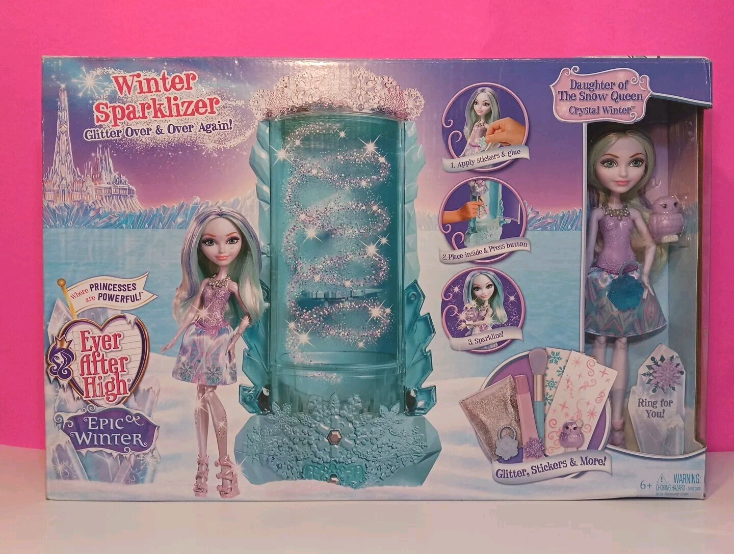 Ever After High Epic Winter Doll Glitter Set Unopened Brand 