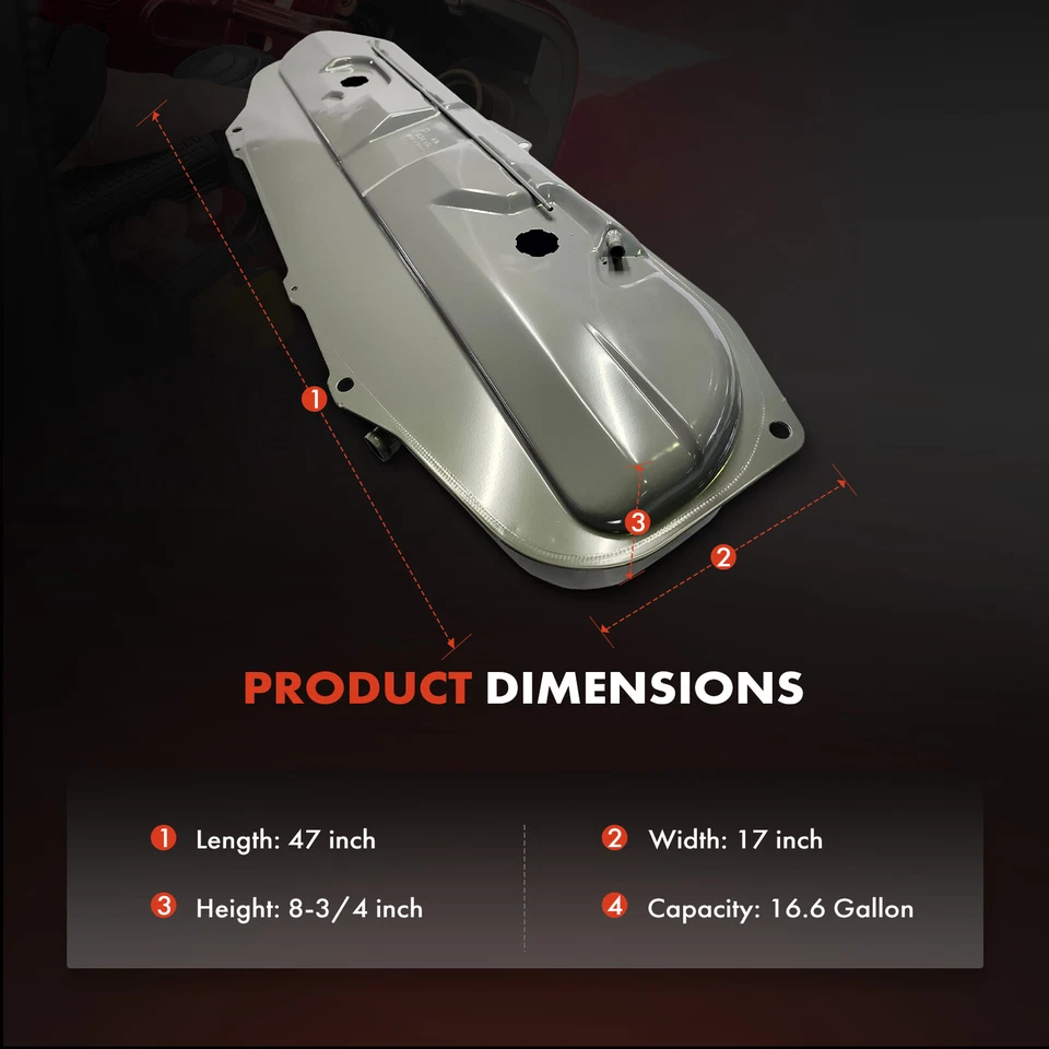 Топливный бак 16,6 галлона для BMW 318i 1991-1992 325i 325is 1988-1993 M3 1988-1991 - Изображение 4 из 4