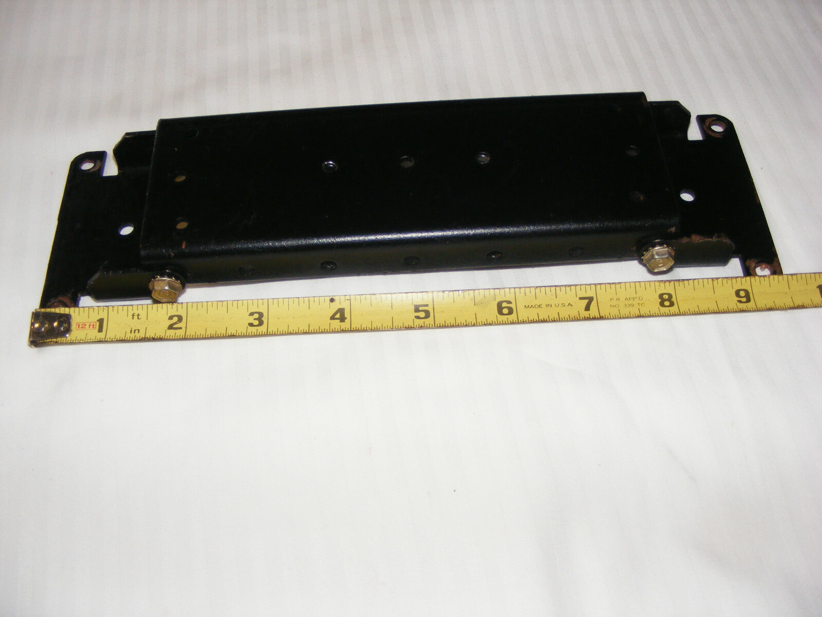 MOUNT BRACKET STEEL FOR COMMUNICATIONS EQUIPMENT FLOOR HUMP MOUNTING