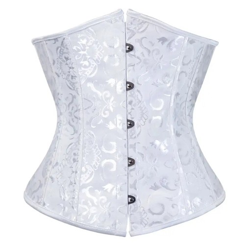 2024 Damen Gothic Sexy Satin Korsett Mode Accessoires für Damenbekleidung - Bild 35 von 49