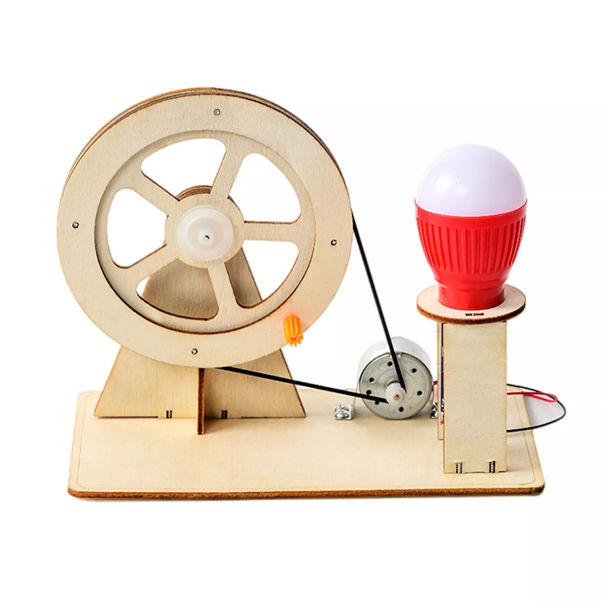 DIY Dynamo Model Wooden Experiment Educational Children | eBay