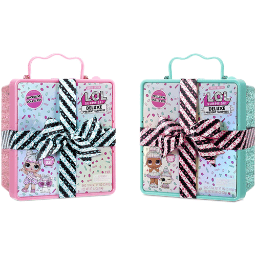 L.O.L. Surprise! Deluxe Limited Edition Present Surprise Teal - Picture 2 of 2