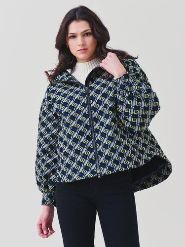 Chaqueta con Capucha BOGNER Anissa Amarillo Azul Marino Para Mujer Talla 4 XS $990 - Imagen 2 de 18