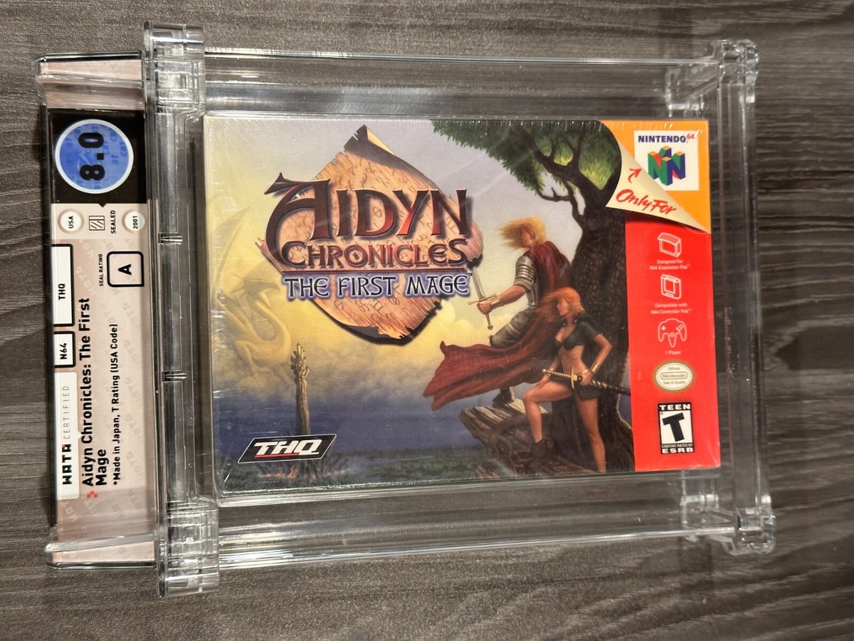 Aidyn Chronicles The First Dark Mage Nintendo 64 N64 Sealed