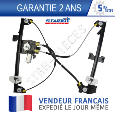 Mécanisme Lève-vitre Avant Gauche Pour Citroën Berlingo/Peugeot Partner 1996-2008 - Neuf Garantie 2 Ans