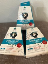 GENUINE Calm Paws Caring Collar with Calming Disk for Small Dogs-New damaged box