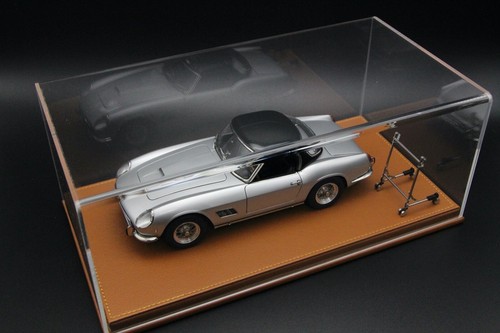 New Display case show case with leather base for 1:18 BBR MR Autoart Car model - Picture 9 of 31