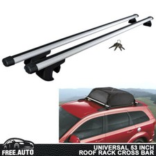 Universal Roof Rack Cross Bar Luggage Carrier Aluminum 135cm 53 Adjustable
