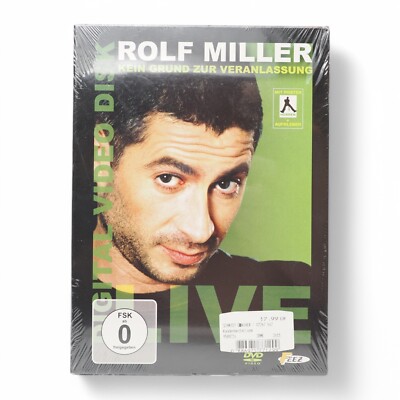 ROLF MILLER ''KEIN GRUND ZUR VERANLASSUNG'' DVD NEUWARE
