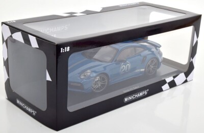 MINICHAMPS】限定504Porsche 911TurboS Blue Minichamps 2021 Porsche