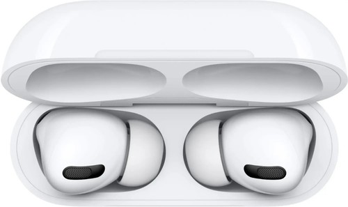 Apple AirPods Pro (1st Génération) A2084 Avec Chargement Étui Blanc (1-Year - Photo 3 sur 5