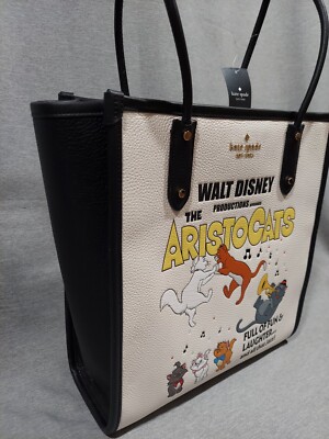 トートバッグ Disney x Kate Spade NewYork Aristocats Ella North South Tote Kate Spade X Disney Aristocats LIMITED Ella North South Tote